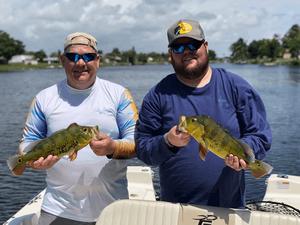 Group Fishing for Bass in Florida